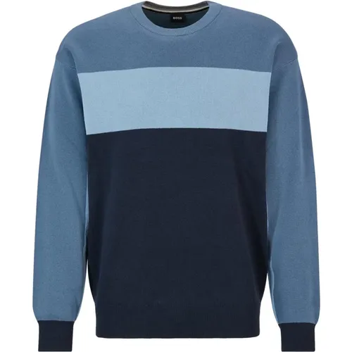 Hugo Boss - Pulls - Bleu - Hugo Boss - Modalova