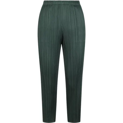 Trousers > Slim-fit Trousers - - Issey Miyake - Modalova