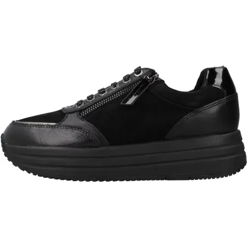 Geox - Shoes > Sneakers - Black - Geox - Modalova