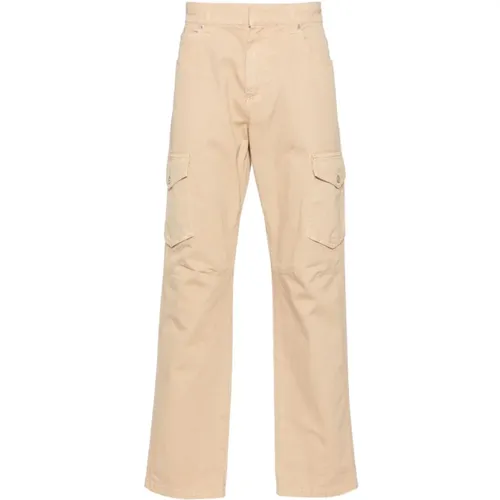 Trousers > Straight Trousers - - Balmain - Modalova