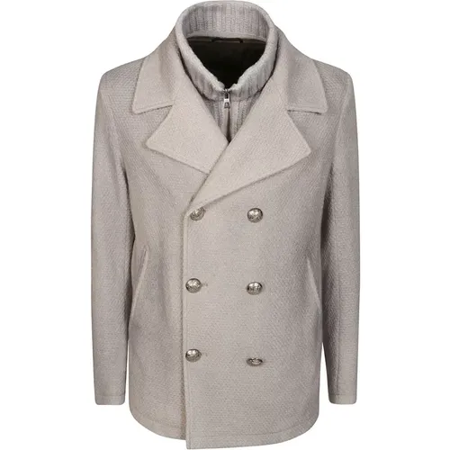 Coats > Double-Breasted Coats - - Gimo's - Modalova