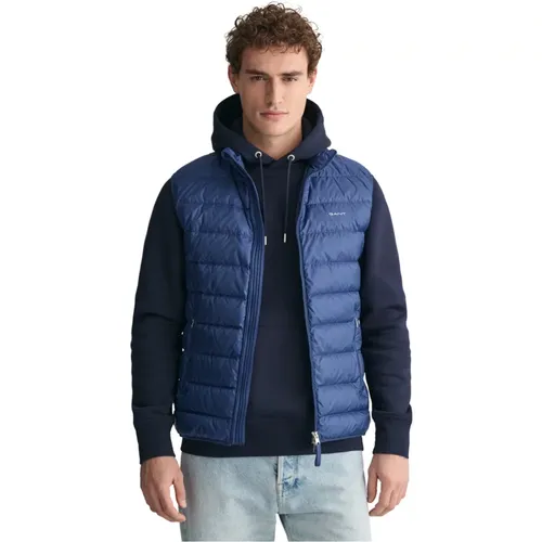 Gant - Jackets > Vests - Blue - Gant - Modalova