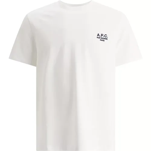 A.p.c. - Tops > T-Shirts - White - A.p.c. - Modalova