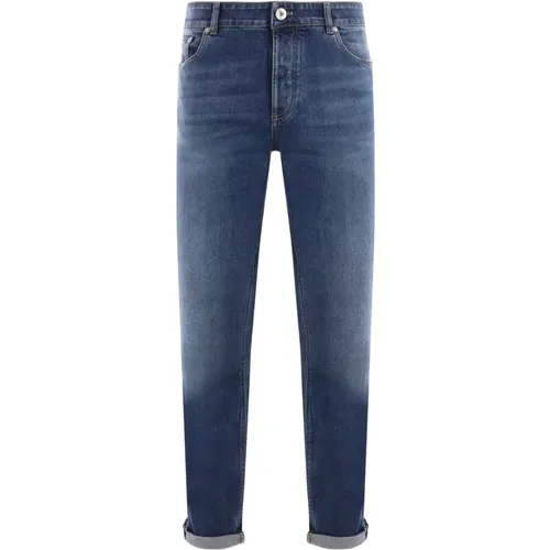 Jeans > Slim-fit Jeans - - BRUNELLO CUCINELLI - Modalova