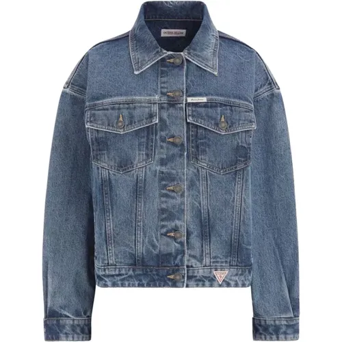 Jackets > Denim Jackets - - Guess - Modalova