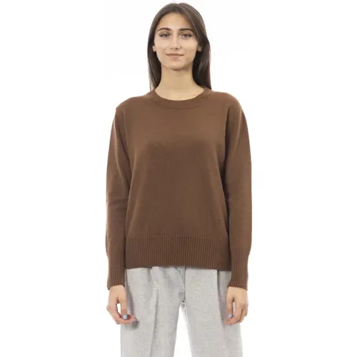 Knitwear > Round-neck Knitwear - - Alpha Studio - Modalova