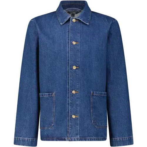 Jackets > Denim Jackets - - A.p.c. - Modalova