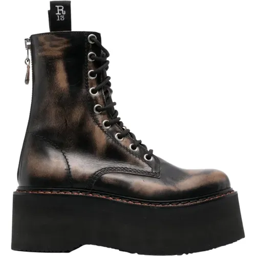 Shoes > Boots > Lace-up Boots - - R13 - Modalova