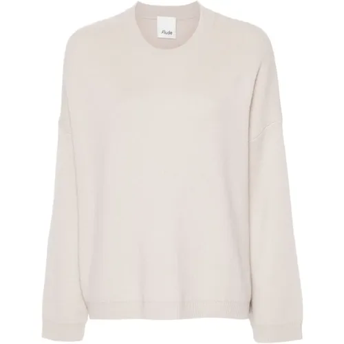 Knitwear > Round-neck Knitwear - - allude - Modalova