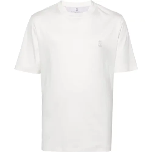 Tops > T-Shirts - - BRUNELLO CUCINELLI - Modalova