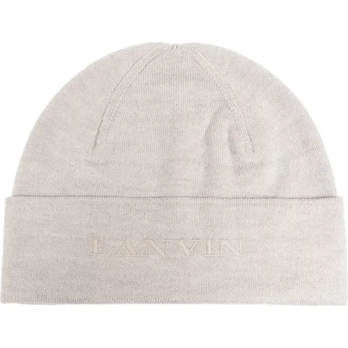 Accessories > Hats > Beanies - - Lanvin - Modalova