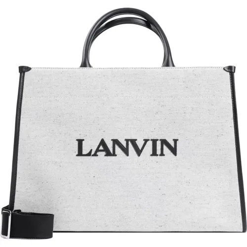 Lanvin - Bags > Tote Bags - Gray - Lanvin - Modalova