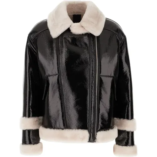 Jackets > Faux Fur & Shearling Jackets - - Blancha - Modalova