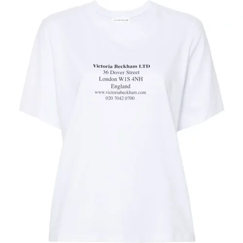 Tops > T-Shirts - - Victoria Beckham - Modalova