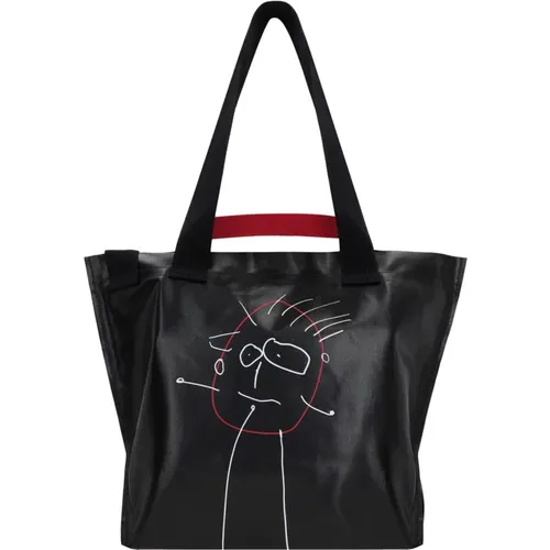 Plan C - Bags > Tote Bags - Black - Plan C - Modalova