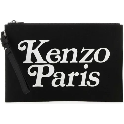 Kenzo - Bags > Clutches - Black - Kenzo - Modalova