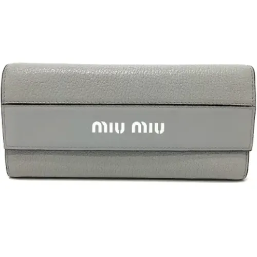 Pre-owned > Pre-owned Accessories > Pre-owned Wallets - - Miu Miu Pre-owned - Modalova