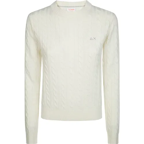 Knitwear > Round-neck Knitwear - - Sun68 - Modalova