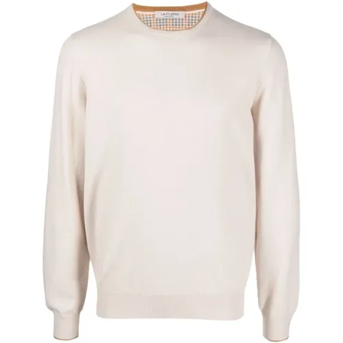 Knitwear > Round-neck Knitwear - - La Fileria - Modalova