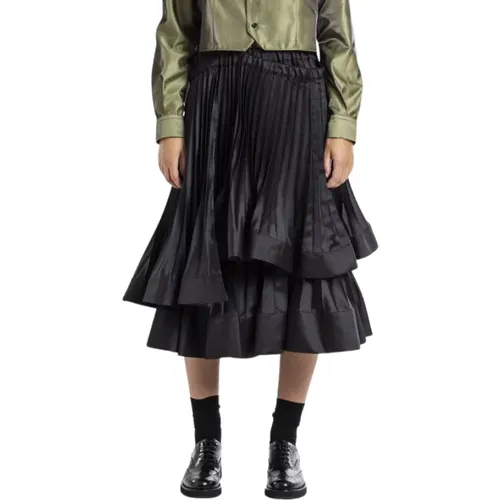 Skirts > Midi Skirts - - Noir Kei Ninomiya - Modalova