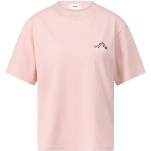 Autry - Tops > T-Shirts - Pink - Autry - Modalova