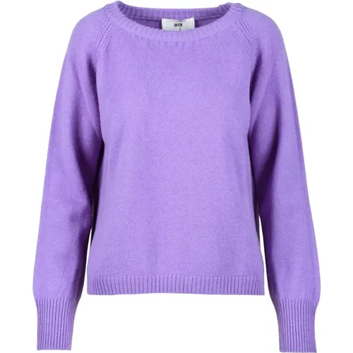 Knitwear > Round-neck Knitwear - - Solotre - Modalova