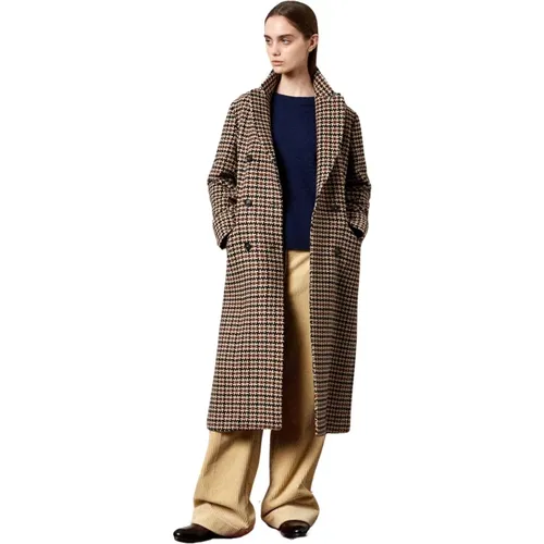 Coats > Double-Breasted Coats - - Massimo Alba - Modalova