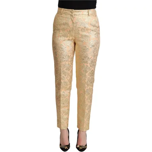 Trousers > Slim-fit Trousers - - Dolce & Gabbana - Modalova