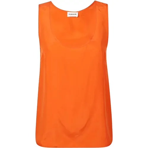 Tops > Sleeveless Tops - - P.a.r.o.s.h. - Modalova