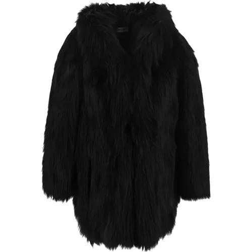 Jackets > Faux Fur & Shearling Jackets - - Alessia Zamattio - Modalova