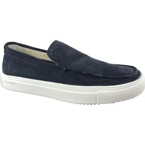 Blackstone - Mocassins - Bleu - Blackstone - Modalova
