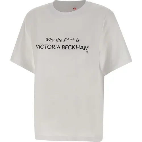 Tops > T-Shirts - - Victoria Beckham - Modalova