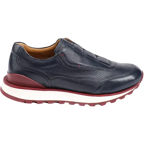 Testoni - Shoes > Sneakers - Blue - Testoni - Modalova