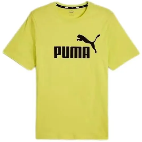 Puma - Tops > T-Shirts - Yellow - Puma - Modalova