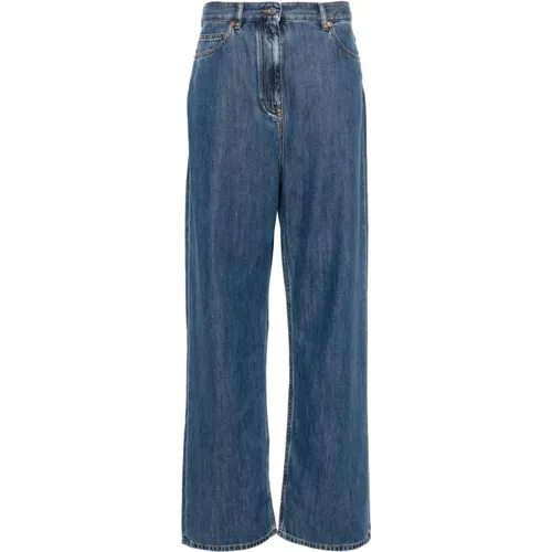 Jeans > Wide Jeans - - Valentino Garavani - Modalova