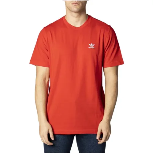 Adidas - Tops > T-Shirts - Red - Adidas - Modalova