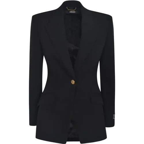 Jackets > Blazers - - Versace - Modalova