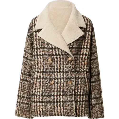 Coats > Double-Breasted Coats - - Suncoo - Modalova