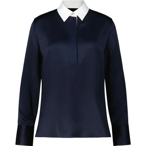 Vince - Tops > Polo Shirts - Blue - Vince - Modalova