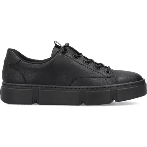 Rieker - Shoes > Sneakers - Black - Rieker - Modalova