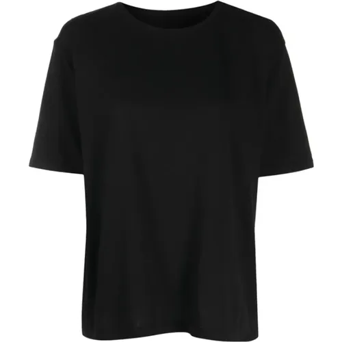 Khaite - Tops > T-Shirts - Black - Khaite - Modalova