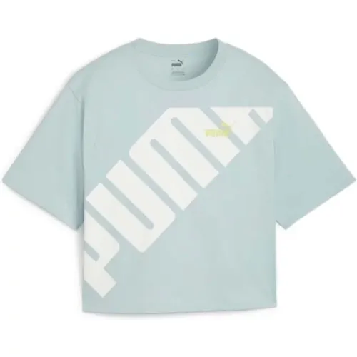 Puma - Tops > T-Shirts - Blue - Puma - Modalova