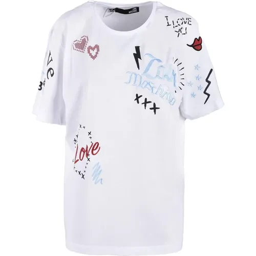 Tops > T-Shirts - - Love Moschino - Modalova