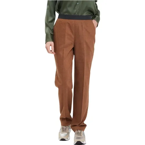 Trousers > Straight Trousers - - Via Masini 80 - Modalova