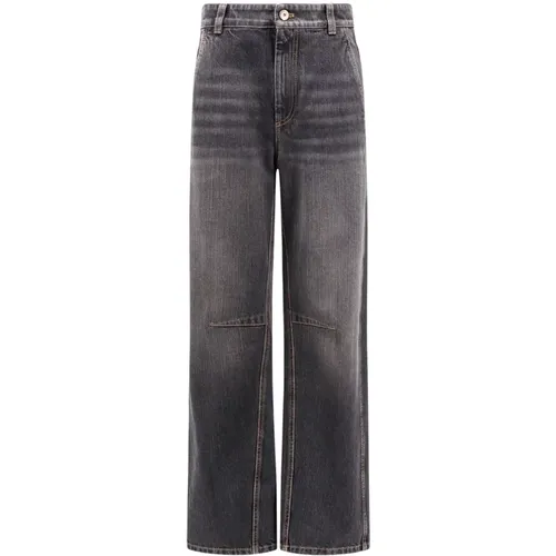 Jeans > Straight Jeans - - BRUNELLO CUCINELLI - Modalova