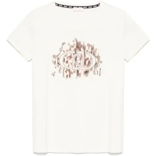 Liu Jo - Tops > T-Shirts - White - Liu Jo - Modalova