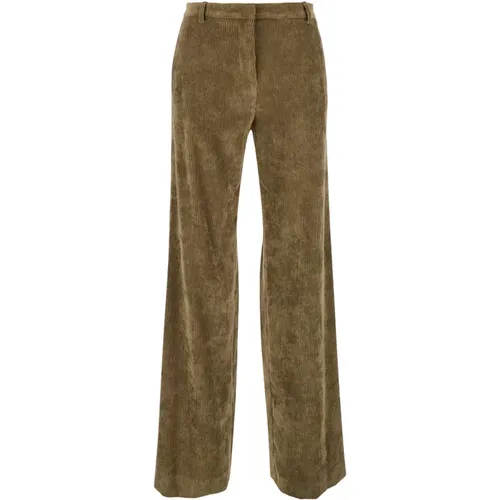 Trousers > Wide Trousers - - Plain Units - Modalova