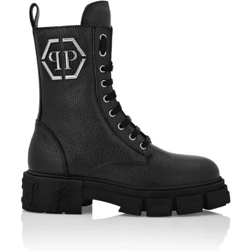 Shoes > Boots > Lace-up Boots - - Philipp Plein - Modalova