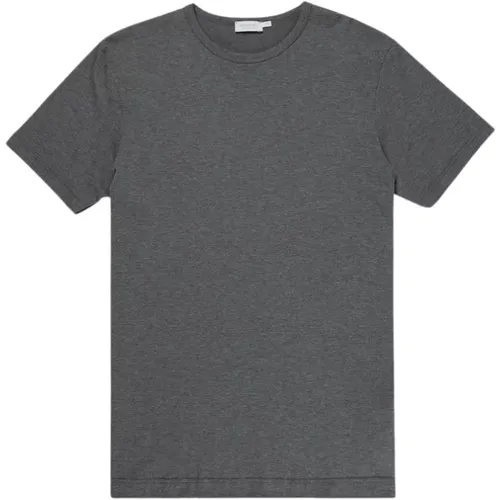 Sunspel - Tops > T-Shirts - Gray - Sunspel - Modalova