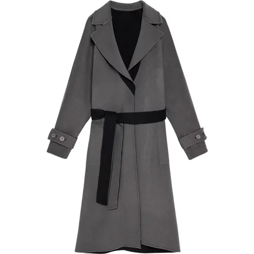 Coats > Belted Coats - - Maliparmi - Modalova